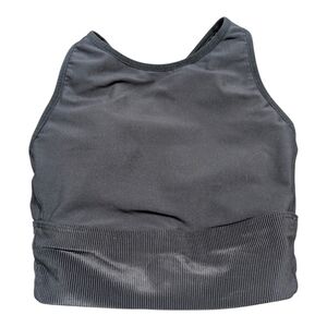 CALIA (XS) Black Ribbed Crossback Sports Bra Carrie Underwood